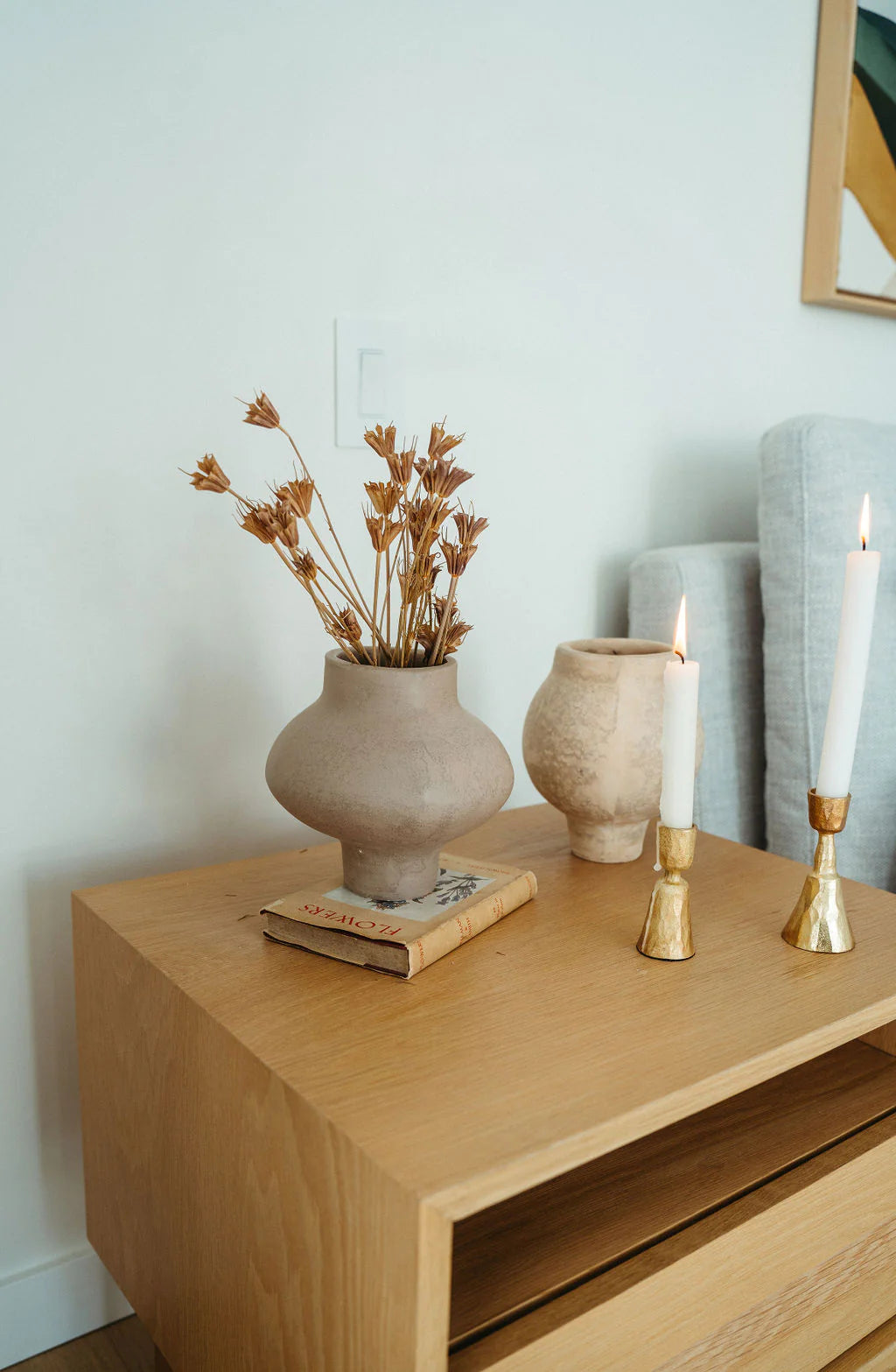 Zora Forged Candlestick