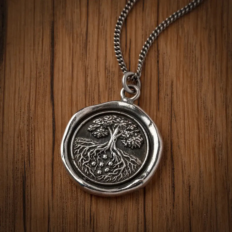 Family Roots Talisman Necklace by Pyrrha