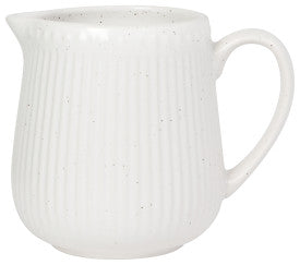 White Speckle Cream and Sugar