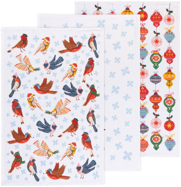 Seasons Tweetings Tea Towel Set