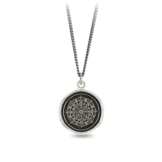 Mandala Talisman Necklace by Pyrrha