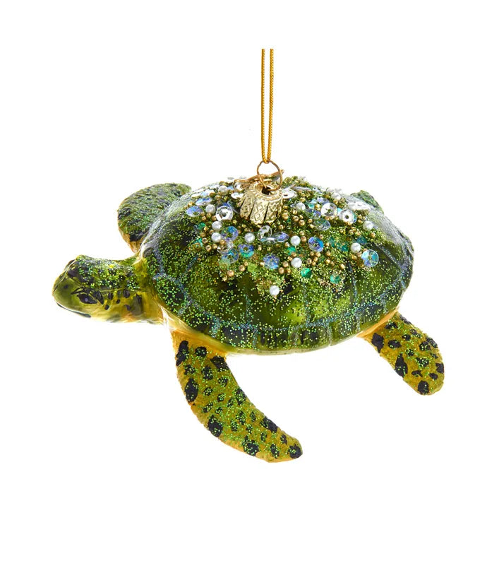 Nobel Gems Sea Turtle Ornament