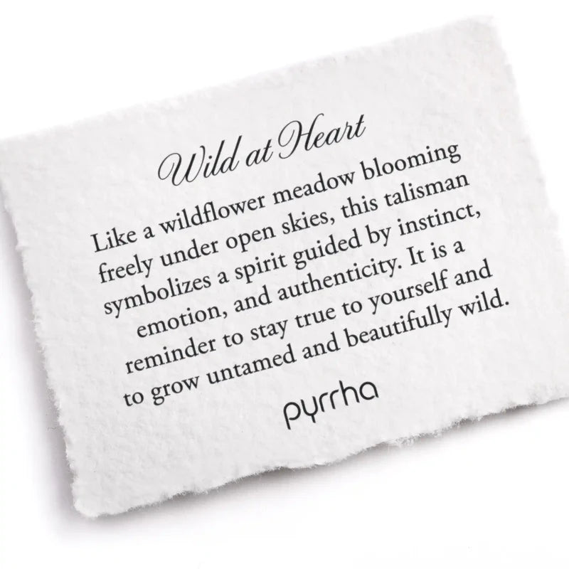 Wild At Heart Talisman Necklace By Pyrrha