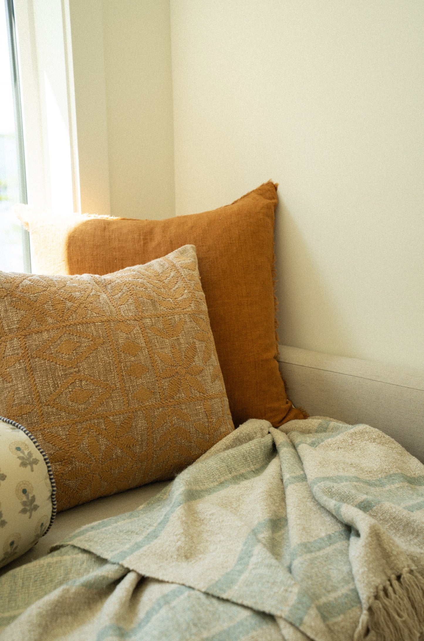 Isolde Embroidered Pillow