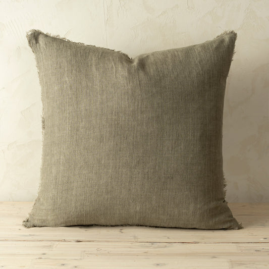 Lina Linen Pillow-Mink