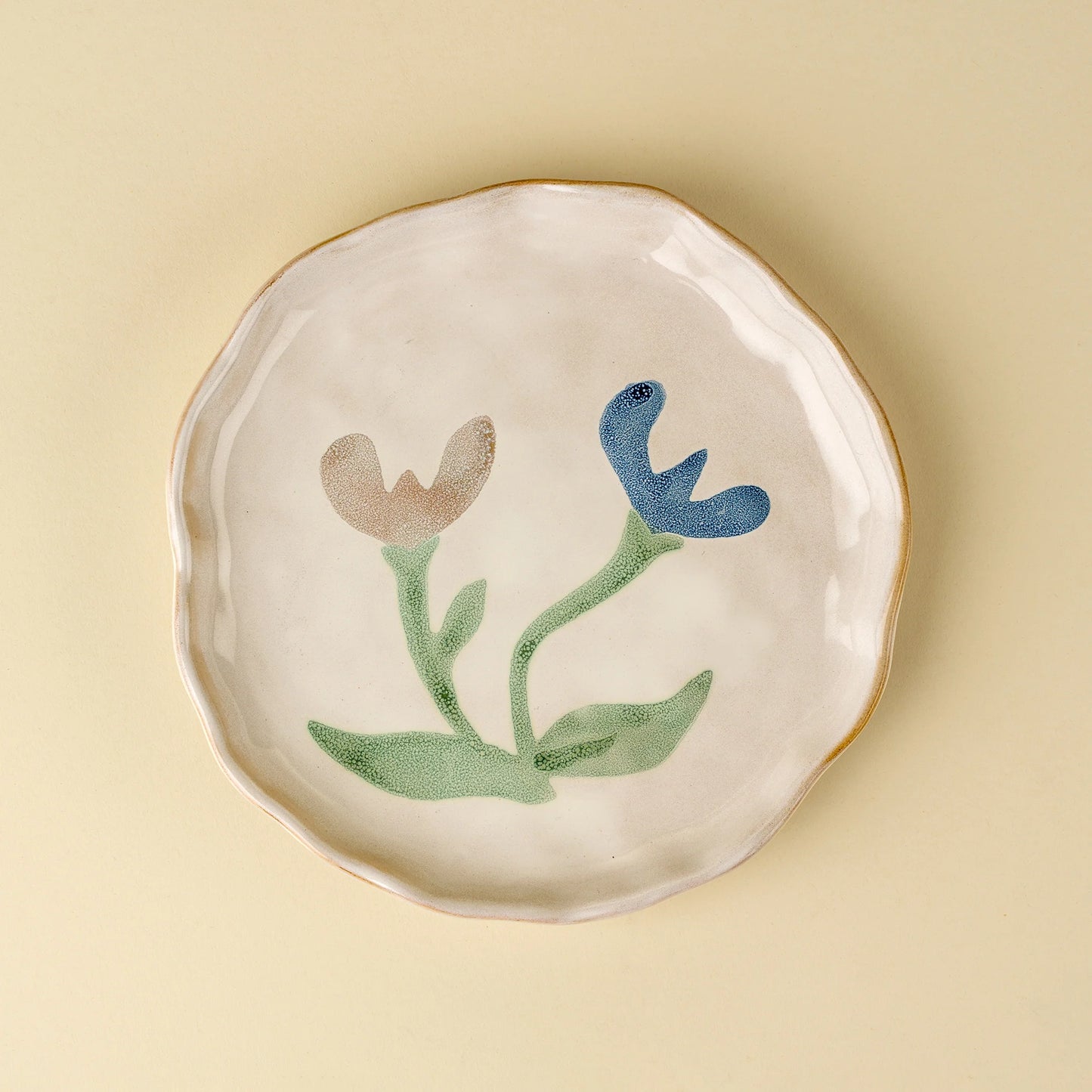 Painted Petal Plate