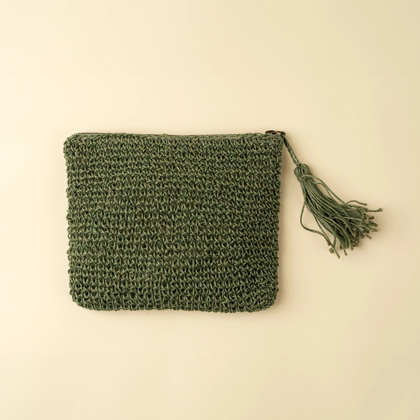 Lola Woven Jute Pouch