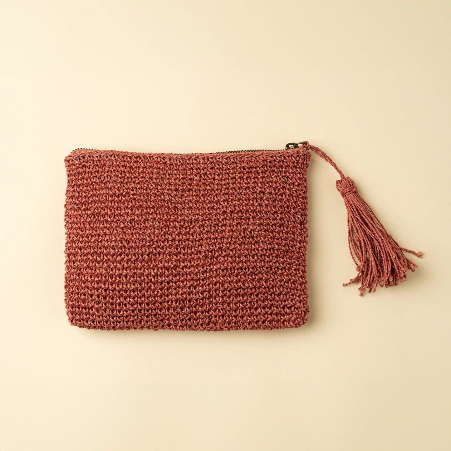Lola Woven Jute Pouch
