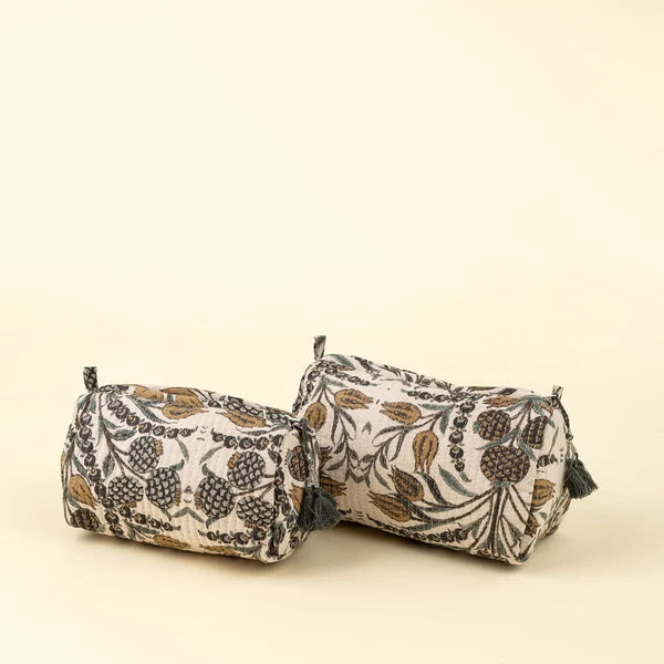 Tropicana Quilted Vanity Bags