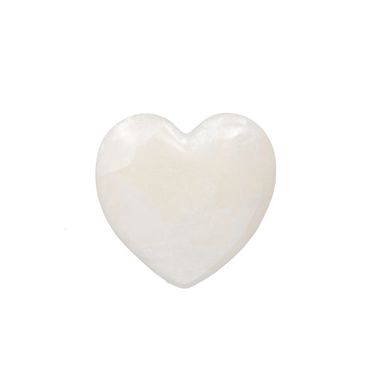 Alabaster Stone Hearts