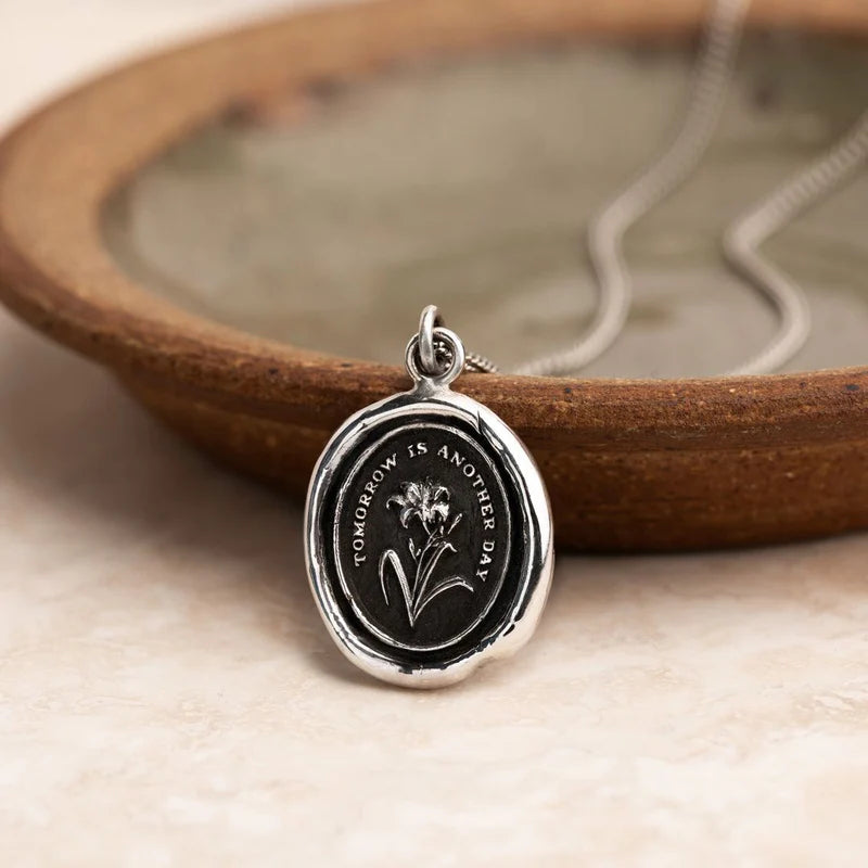 Tomorrow is Another Day Talisman Necklace by Pyrrha