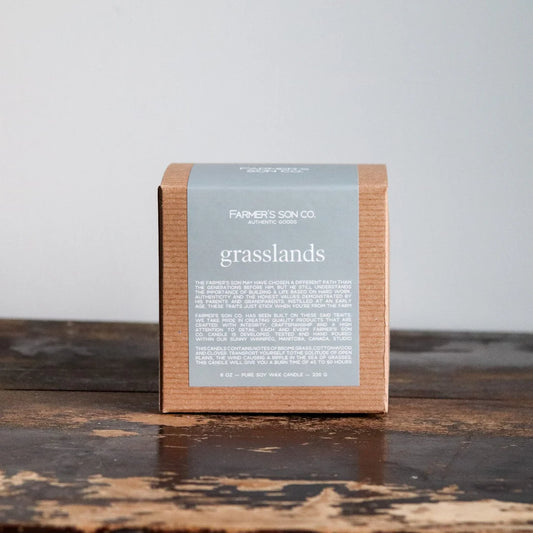 Grasslands Candle by Farmer's Son