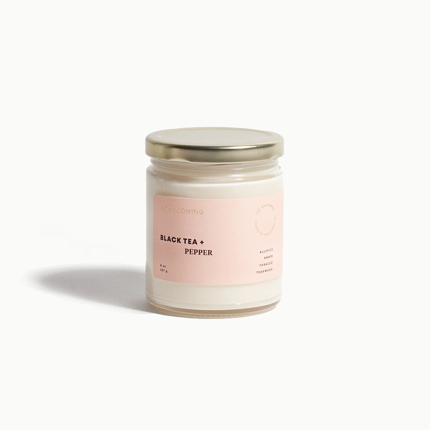 Black Team + Pepper Candle by Homecoming