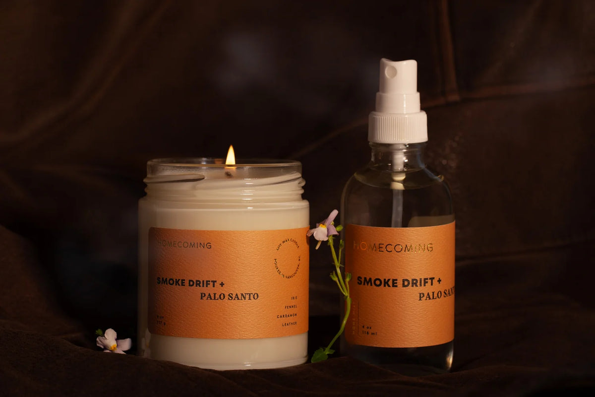 Smoke Drift and Palo Santo Home Mist