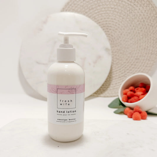 Sunripe Berry Hand Lotion by Fresh Wife Co