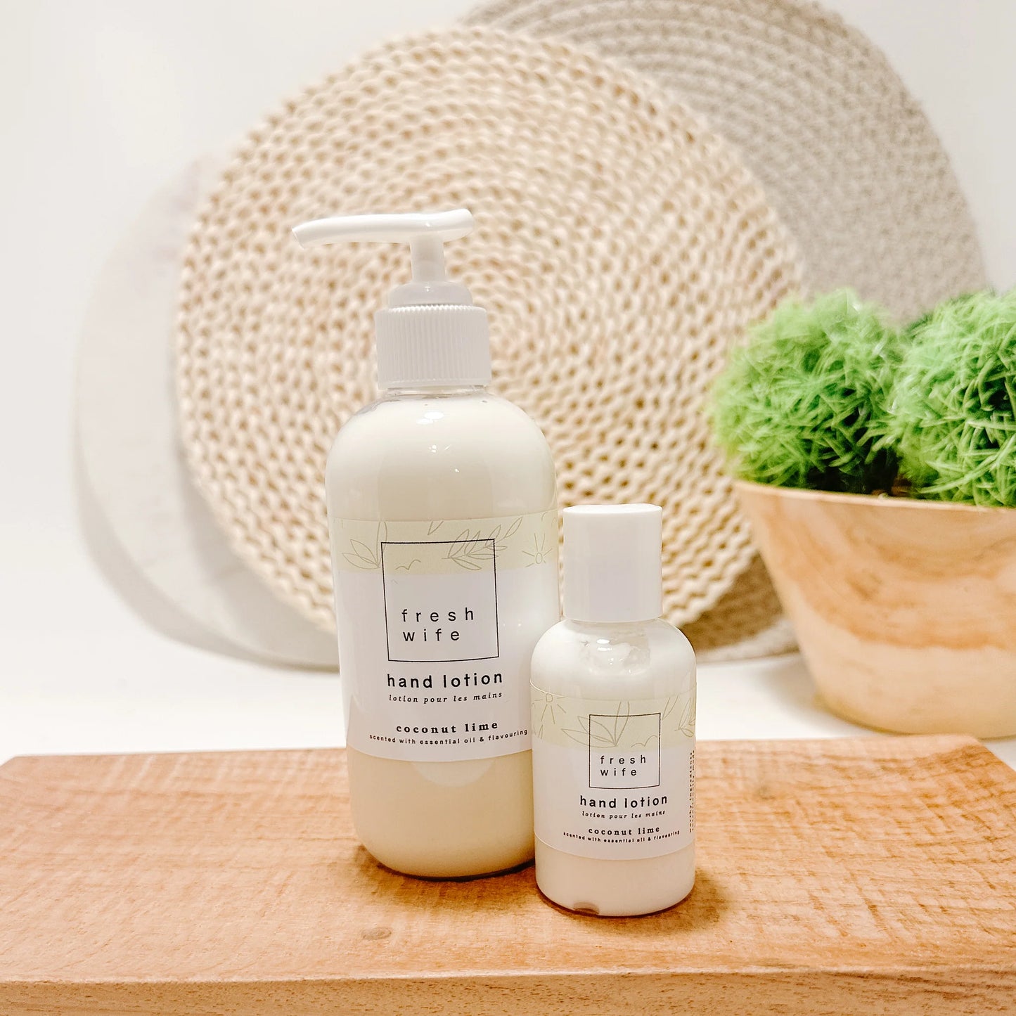 Coconut Lime Hand Lotion by Fresh Wife Co