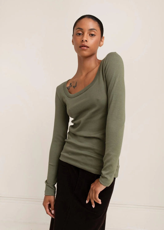 Toni Square Neck Top