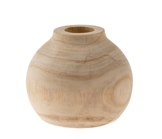 Woodspun Vase