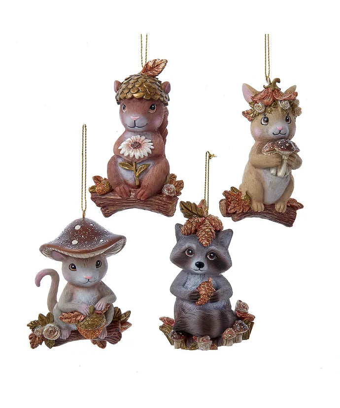 Woodland Friend Ornaments