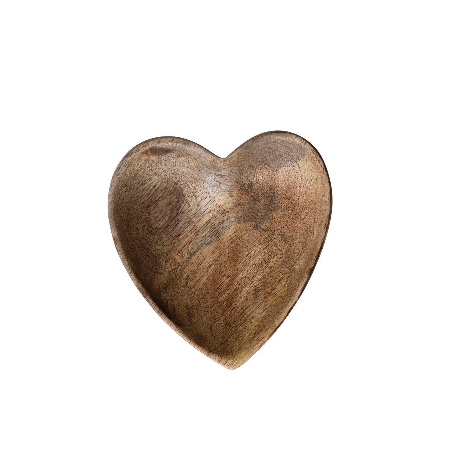 Mango Wood Heart Shaped Tray