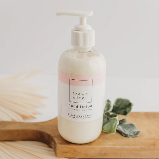 Black Raspberry Hand Lotion by Fresh Wife Co