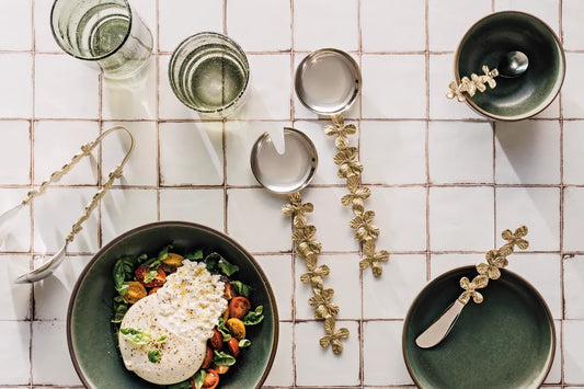 Clover Salad Servers