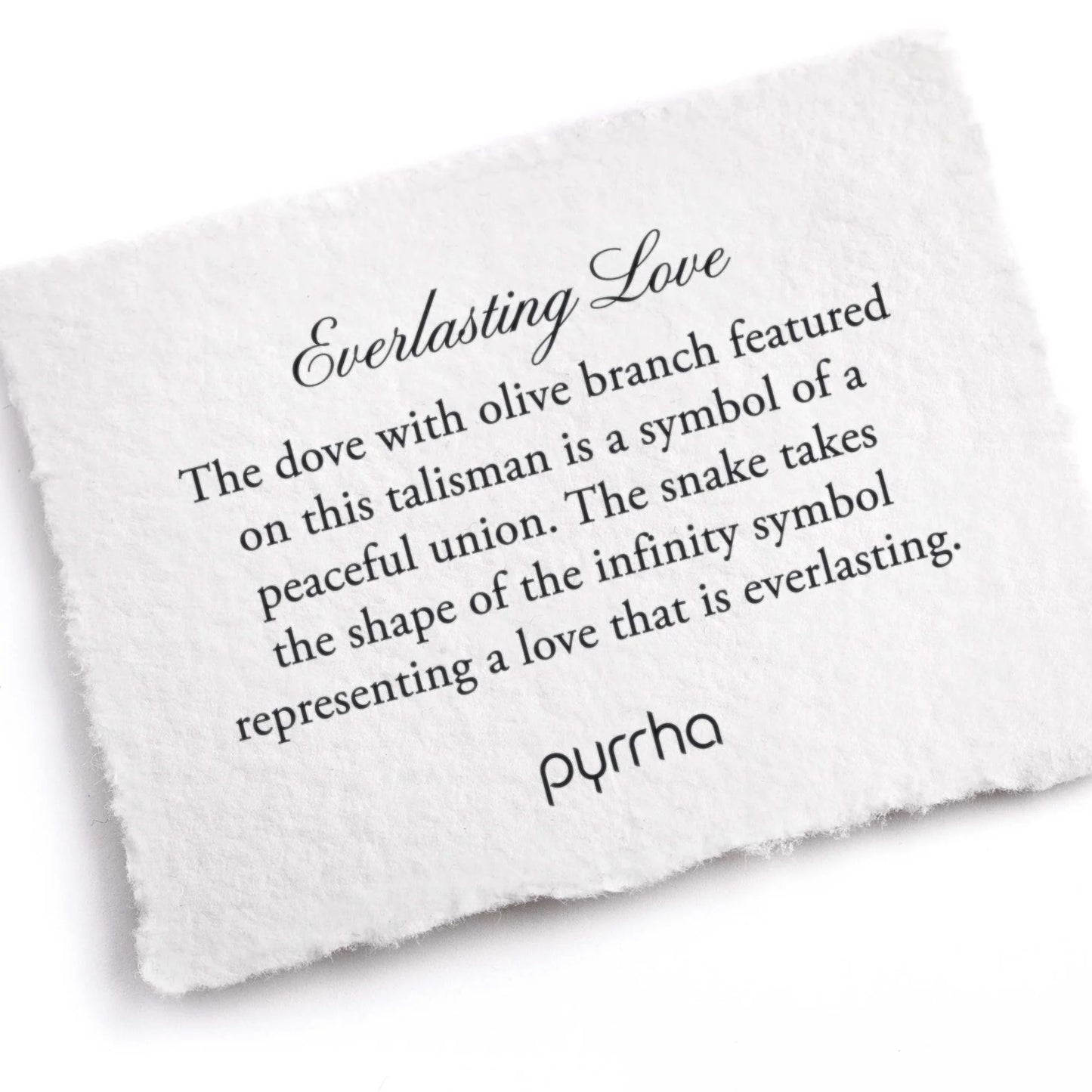 Everlasting Love Talisman Necklace by Pyrrha