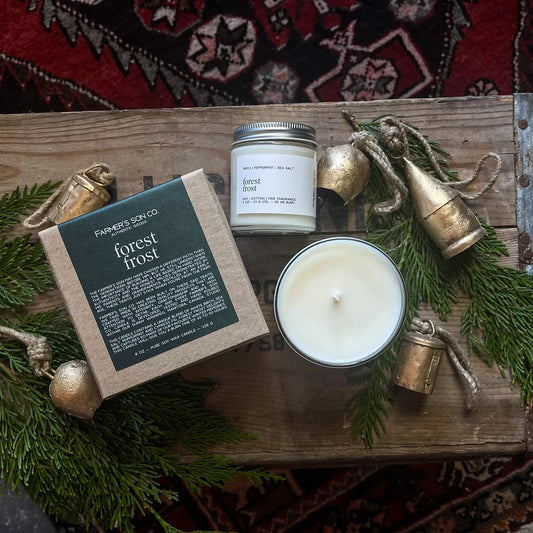 Forest Frost Candle by Farmer's Son