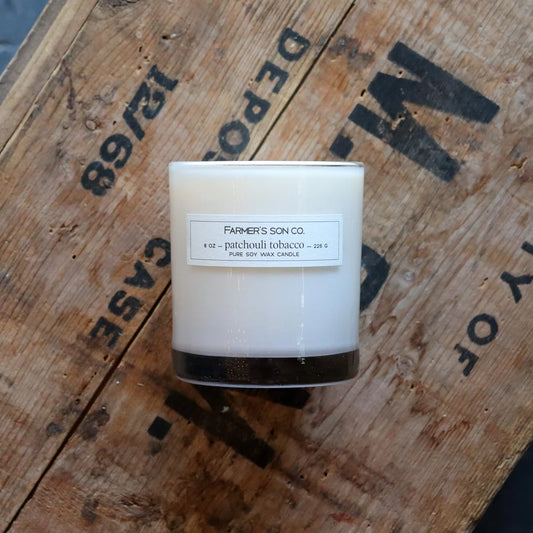 Patchouli & Tobacco Candle by Farmer's Son