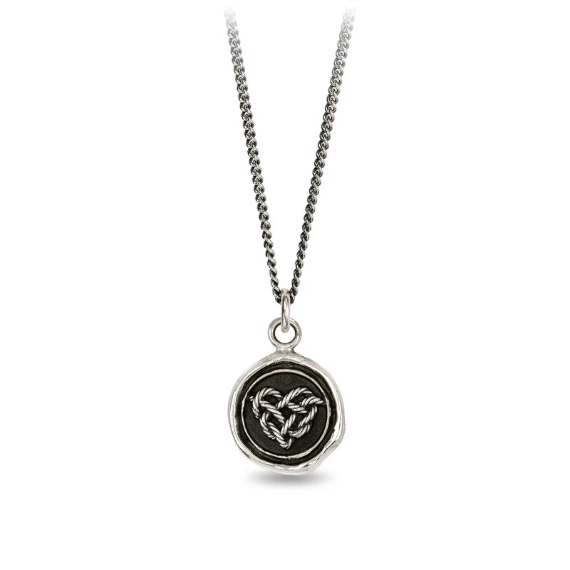 Love Knot Talisman Necklace by Pyrrha