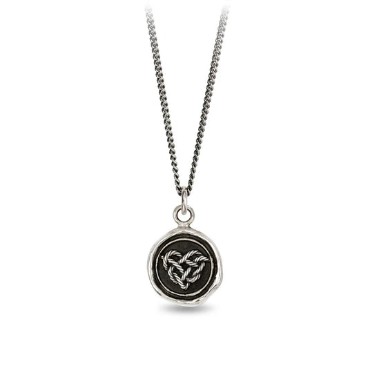 Love Knot Talisman Necklace by Pyrrha