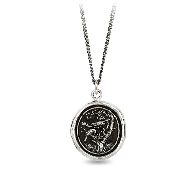 Love Makes a Home Talisman Necklace by Pyrrha