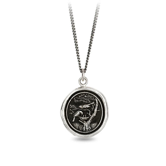 Love Makes a Home Talisman Necklace by Pyrrha