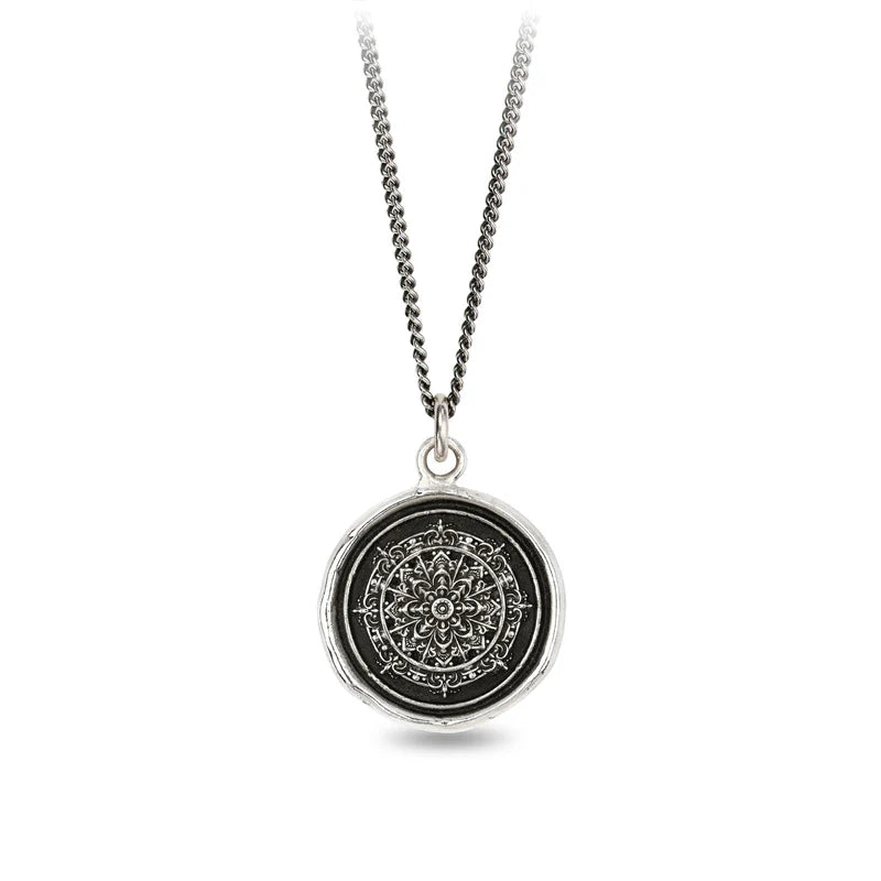 Mandala Talisman Necklace by Pyrrha
