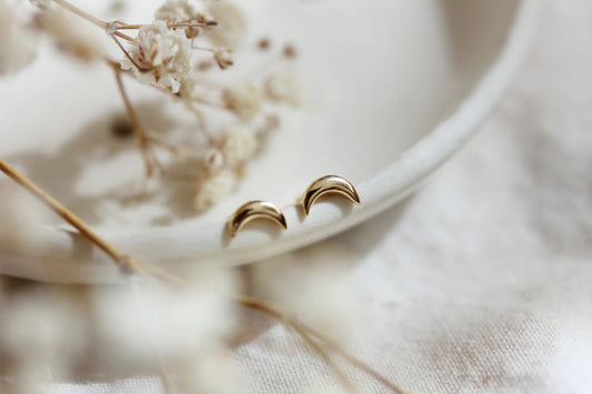 Tiniest Moon Studs