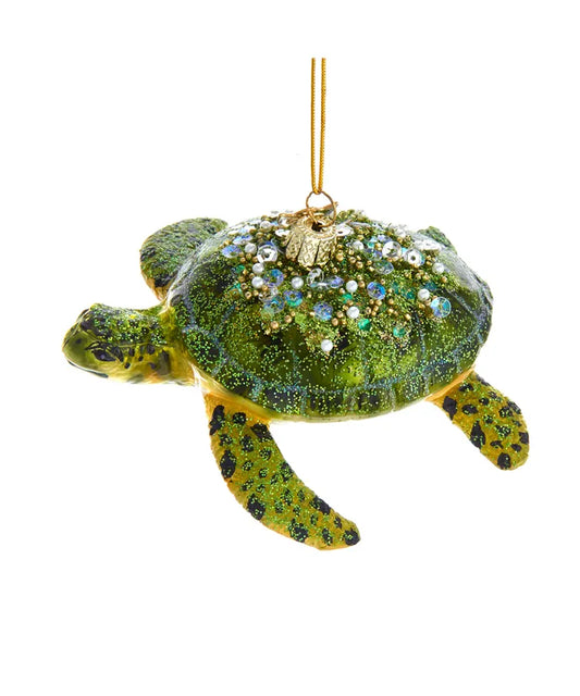 Nobel Gems Sea Turtle Ornament