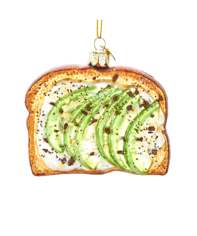 Nobel Gems Avocado Toast Ornament