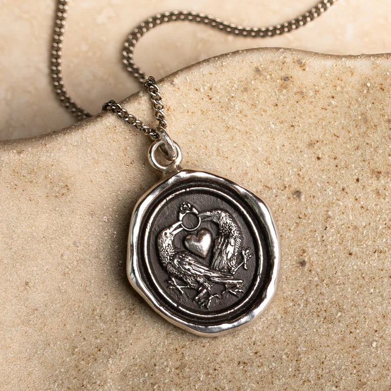 We Two Are One Talisman Necklace by Pyrrah