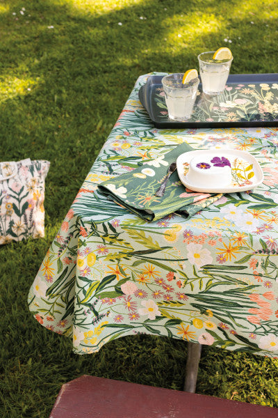 Bees & Blooms Clean Coast Table Cloth