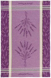 Lavender Jacquard Tea Towel