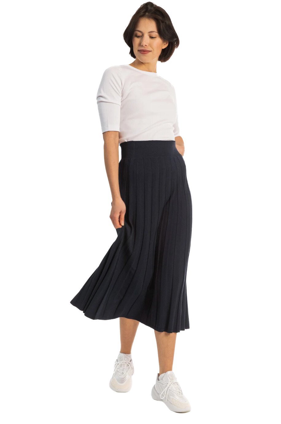 Kelly Wide Ribbed Skirt