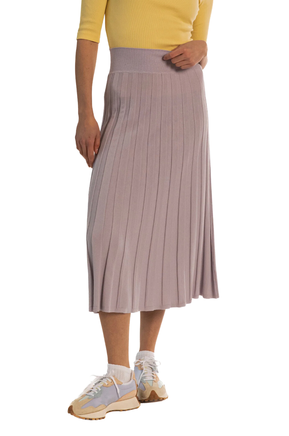 Kelly Wide Ribbed Skirt