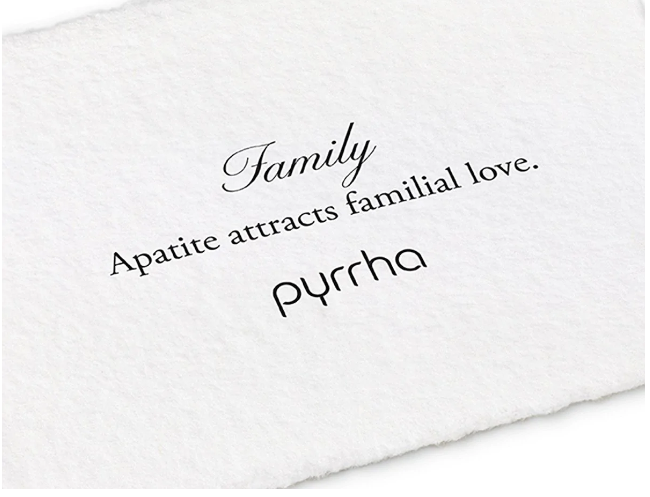 Family Capped Attraction Charm by Pyrrha