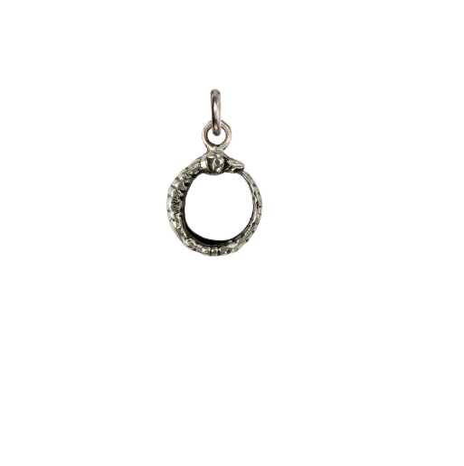 Ouroboros Symbol Charm by Pyrrha